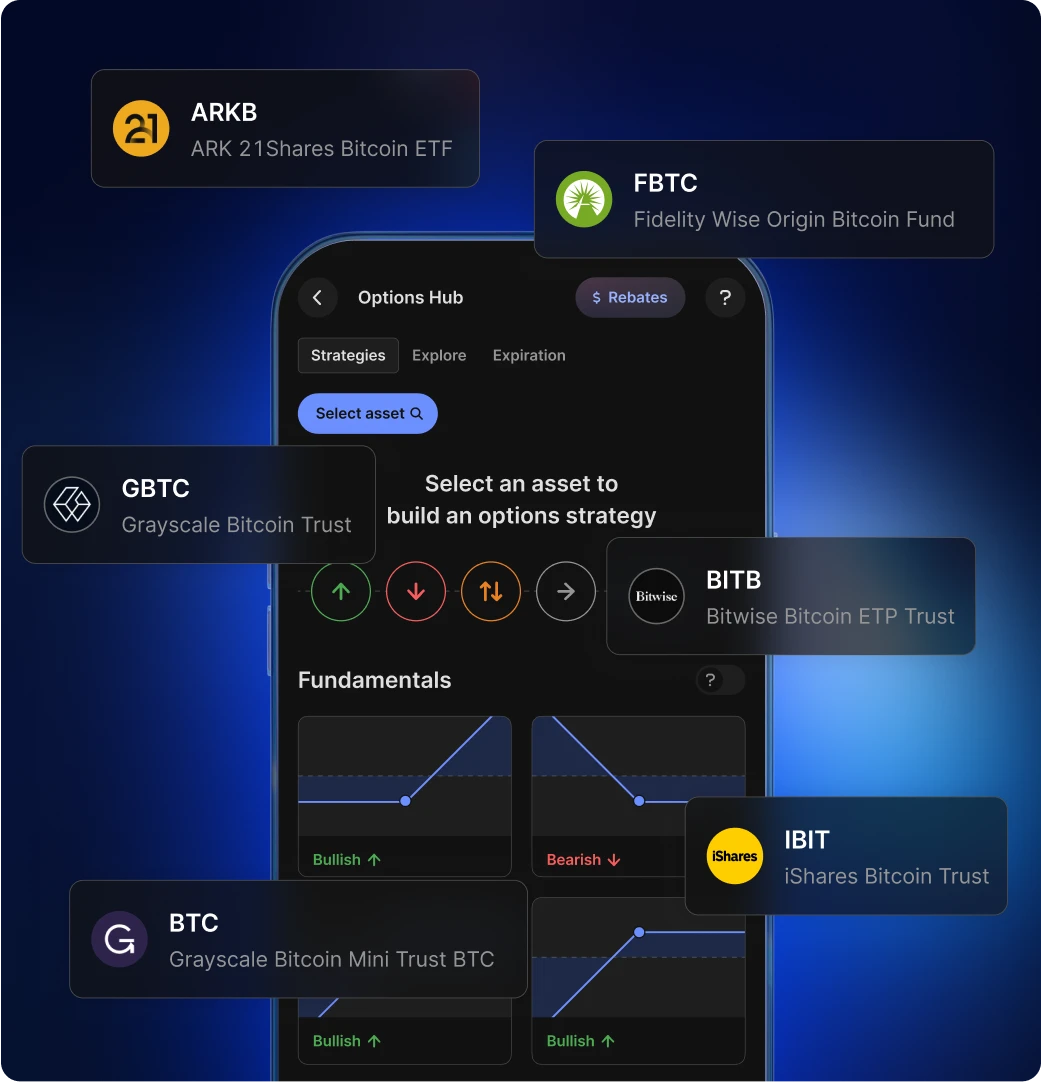 Ibit Options Preview